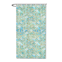 Load image into Gallery viewer, Angelic feathers : Bath Shower Curtain – 12 different sizes – Free standard shipping
