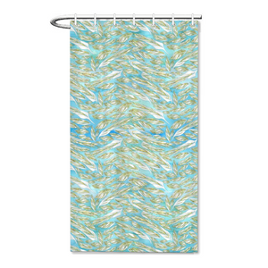 Angelic feathers : Bath Shower Curtain – 12 different sizes – Free standard shipping