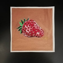 Load image into Gallery viewer, Strawberry - Painting - Acrylics on Canvas
