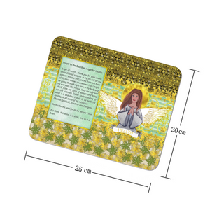 Health Angel : Square Mouse Pad , Non-Slip Base for Computer 7.9"X9.8" - 25cm x 20cm -  Free standard shipping