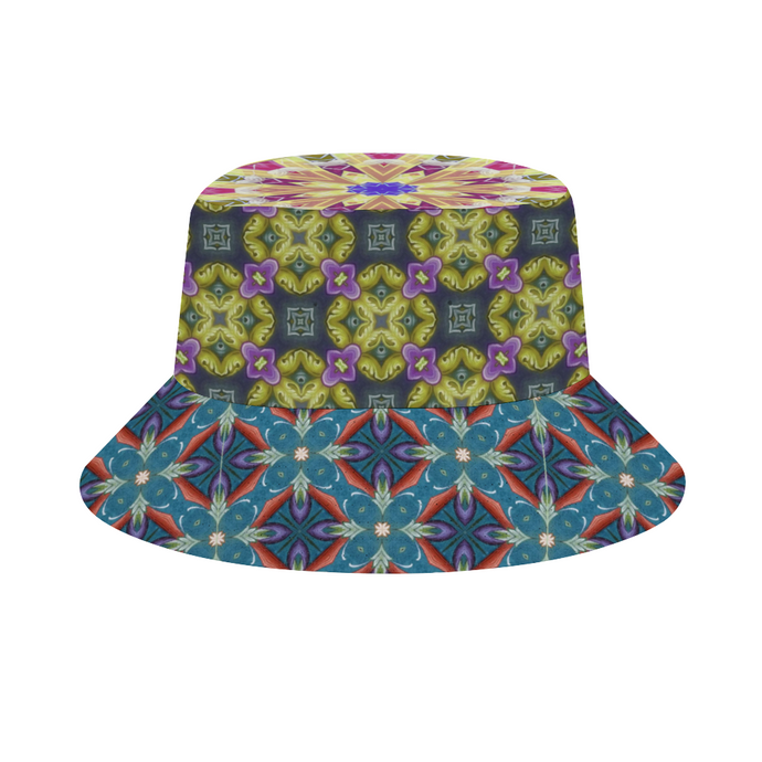 Vassia Sarri creations, bucket hat, byzantium garden design