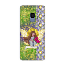 Load image into Gallery viewer, Original Art - Vassia Sarri Creations, Prosperity Angel for your Phone case,  to bring positive vibes in your life and reprogram your subconscious, so you become open towards prosperity opportunities
