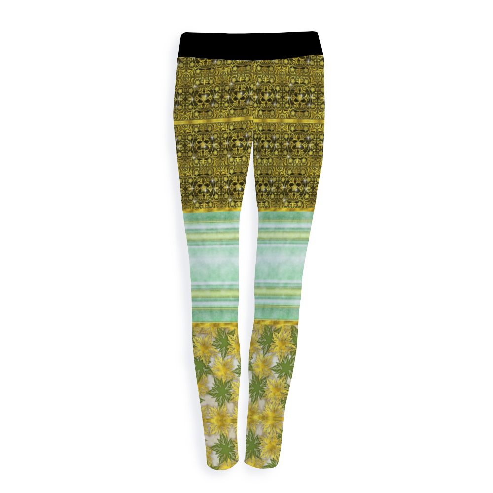 Custom Women's All Over Print High Waisted Yoga Leggings