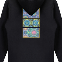 Load image into Gallery viewer, Magic Stardust : Unisex Zippered Hoodie Cotton (50%)- Black or White -  Gildan 88600 - XS to 2XL
