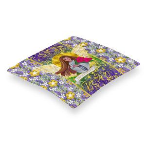 Prosperity Angel :  Square Cotton pillow case - Double side printing - Multi sizes - Free standard shipping