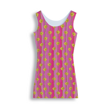 Load image into Gallery viewer, Good Fortune Angel : Tank Mini stretchy Dress - Polyester - Free standard shipping
