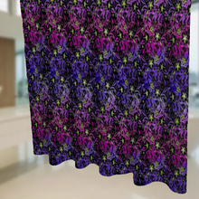 Load image into Gallery viewer, Glowing Flowers : Bath Shower Curtain – 12 different sizes – Free standard shipping
