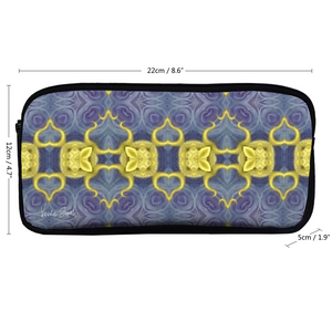 Magic Lotus: Pencil Case - 22cm x 12cm x 5cm - 8.7" x 4.7" x 2"- holds up to 60 pencils - Free standard shipping