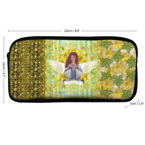 Health Angel : Pencil Case - 22cm x 12cm x 5cm - 8.7" x 4.7" x 2"- holds up to 60 pencils - Free standard shipping