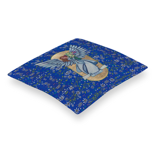 Beauty Angel : Square Canvas pillow case - Double side printing - 2 sizes - Free standard shipping