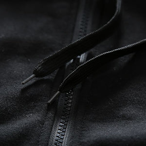 Nightfall Celebration : Thick Plush Zippered Hoodie with fur -  Sall to 5XL -  Free standard shipping