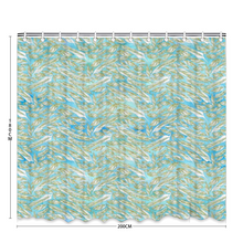 Load image into Gallery viewer, Angelic feathers : Bath Shower Curtain – 12 different sizes – Free standard shipping
