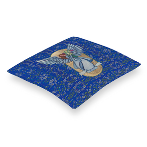 Beauty Angel :  Square Cotton pillow case - Double side printing - Multi sizes - Free standard shipping