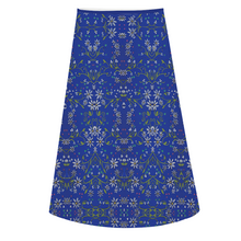 Load image into Gallery viewer, Beauty Angel : A-line Midi Skirt - Polyester stretch fabric - Free standard shipping
