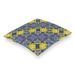 Magic Lotus : Square Canvas pillow case - Double side printing - 2 sizes - Free standard shipping