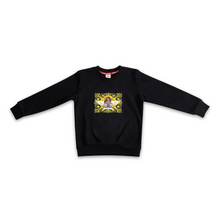 Load image into Gallery viewer, Health Angel : Black Long Sleeve Cotton Sweatshirt for kids – 90% Cotton – Free standard shipping
