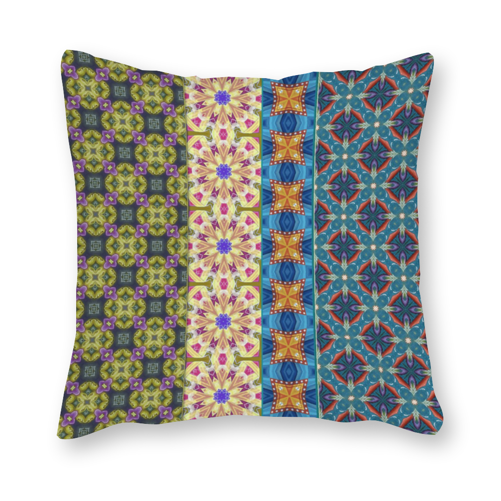 Byzantium Garden : Square Canvas pillow case - Double side printing - 2 sizes 16