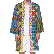 Load image into Gallery viewer, Byzantium Garden : Unisex Haori Kimono - idoors and outdoors fashionable jacket – Small up to 8XL - Free standard
