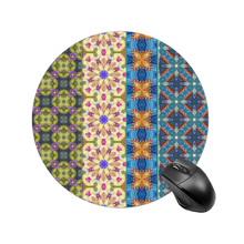 Load image into Gallery viewer, Byzantium Garden : Round Mouse Pad, Non-Slip Base for Computer -  7.9&quot;X7.9&quot; - 20cm x 20cm  - Free standard shipping
