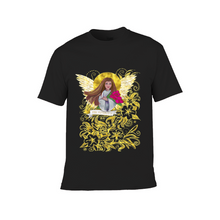 Load image into Gallery viewer, Original Art - Vassia Sarri Creations, Prosperity Angel for your kid’s t-shirt, to bring positive vibes in your life and reprogram your subconscious, so you become open towards prosperity opportunities
