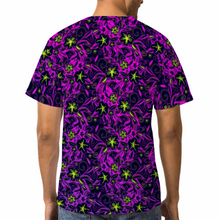 Load image into Gallery viewer, Glowing Flowers : All over print Classic T-Shirt - Small to 4XL - Free standard shipping
