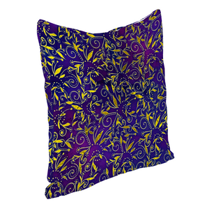 Nightfall Celebration : Square Canvas pillow case - Double side printing - 2 sizes - Free standard shipping