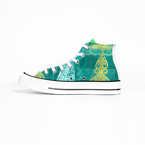 Engraving Window : All Star style Unisex Boots (High Top) Canvas Shoes - Free standard shipping