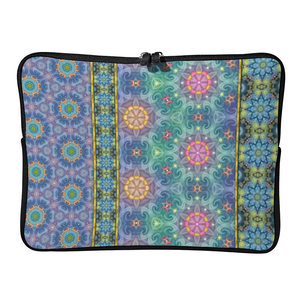 Magic Stardust : Briefcase sleeve - multi sizes - available for 10" / 12" / 13" / 15" / 17" laptops or tablets  -  Free standard shipping