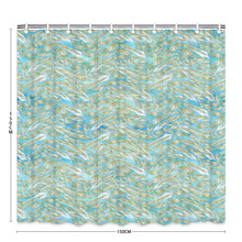 Load image into Gallery viewer, Angelic feathers : Bath Shower Curtain – 12 different sizes – Free standard shipping
