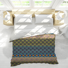 Load image into Gallery viewer, Byzantium Garden : Double Bed light quilts 83&quot; x 87&quot; – 220cm x 210cm -  Free standard shipping
