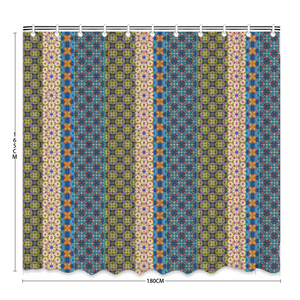 Byzantium Garden : Bath Shower Curtain – 12 different sizes – Free standard shipping