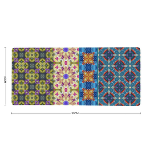 Byzantium Garden : Large Rectangular Non-slip Mouse Pad 16" x 35" - Free standard shipping