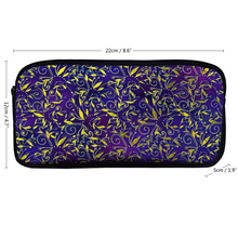 Load image into Gallery viewer, Nightfall Celebration : Pencil Case - 22cm x 12cm x 5cm - 8.7&quot; x 4.7&quot; x 2&quot;- holds up to 60 pencils - Free standard shipping
