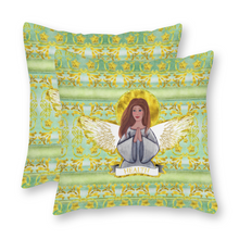 Load image into Gallery viewer, Health Angel: Square Canvas pillow case - Double side printing - 2 sizes - Free standard shipping
