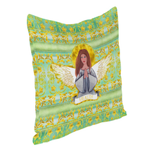 Load image into Gallery viewer, Health Angel: Square Canvas pillow case - Double side printing - 2 sizes - Free standard shipping
