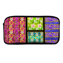 Load image into Gallery viewer, Golden Daisies mixed pattern : Pencil Case - 22cm x 12cm x 5cm - 8.7&quot; x 4.7&quot; x 2&quot;- holds up to 60 pencils - Free standard shipping
