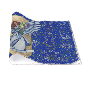 Beauty Angel : Heat Resistant Placemats  - 11.8" x 17.7" -  30cm x 45cm - 4 Sheets Per Set - Free standard shipping