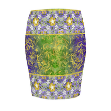 Load image into Gallery viewer, Prosperity Angel : Women All Over Print Elasticated short Waist Pencil Skirt -  Up to 2XL - Free standard shipping
