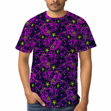 Load image into Gallery viewer, Glowing Flowers : All over print Classic T-Shirt - Small to 4XL - Free standard shipping
