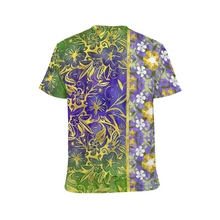 Load image into Gallery viewer, Prosperity angel original art by Vassia Sarri, Vassia Sarri Creations t-shirt for positive vibes and subconscious reprogramming. bring prosperity in your life with this happy Design
