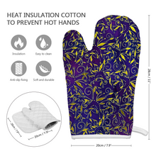 Load image into Gallery viewer, Nightfall Celebration : Heat protection gloves for the Kitchen - Free standard shipping
