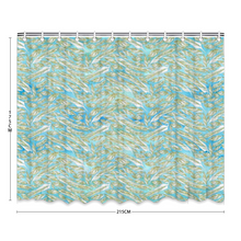Load image into Gallery viewer, Angelic feathers : Bath Shower Curtain – 12 different sizes – Free standard shipping
