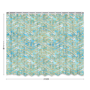 Angelic feathers : Bath Shower Curtain – 12 different sizes – Free standard shipping
