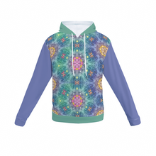 Load image into Gallery viewer, Magic Stardust main pattern : Sweater hoodie with pocket allover print  - Small Up to 7XL - Free standard shipping
