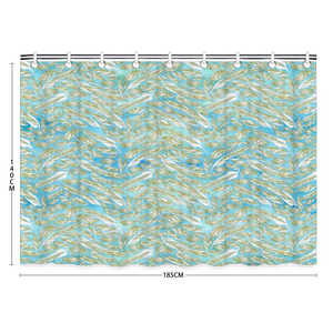 Angelic feathers : Bath Shower Curtain – 12 different sizes – Free standard shipping