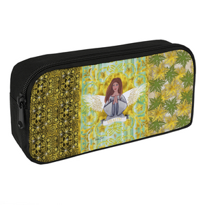 Health Angel : Pencil Case - 22cm x 12cm x 5cm - 8.7" x 4.7" x 2"- holds up to 60 pencils - Free standard shipping