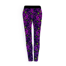 Load image into Gallery viewer, Glowing Flowers: Leggings Yoga pants – Small  up to 3XL -  Free standard shipping
