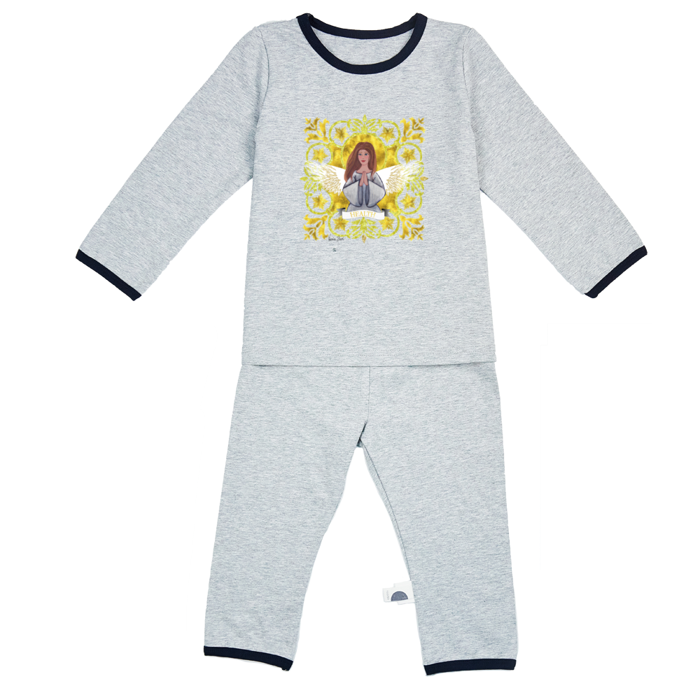 Health Angel: Kids Pajamas - 95% cotton - Up to 110cm - Free standard shipping