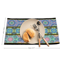 Load image into Gallery viewer, Magic Stardust pattern2 : Heat Resistant Placemats  - 11.8&quot; x 17.7&quot; -  30cm x 45cm - 4 Sheets Per Set - Free standard shipping
