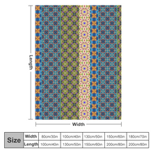 Load image into Gallery viewer, Byzantium Garden : Thin Flannel Blanket -single sided print – 4 Sizes 60’’x80, 60’’x50, 40’’x50, 40’’x30  - Free standard shipping
